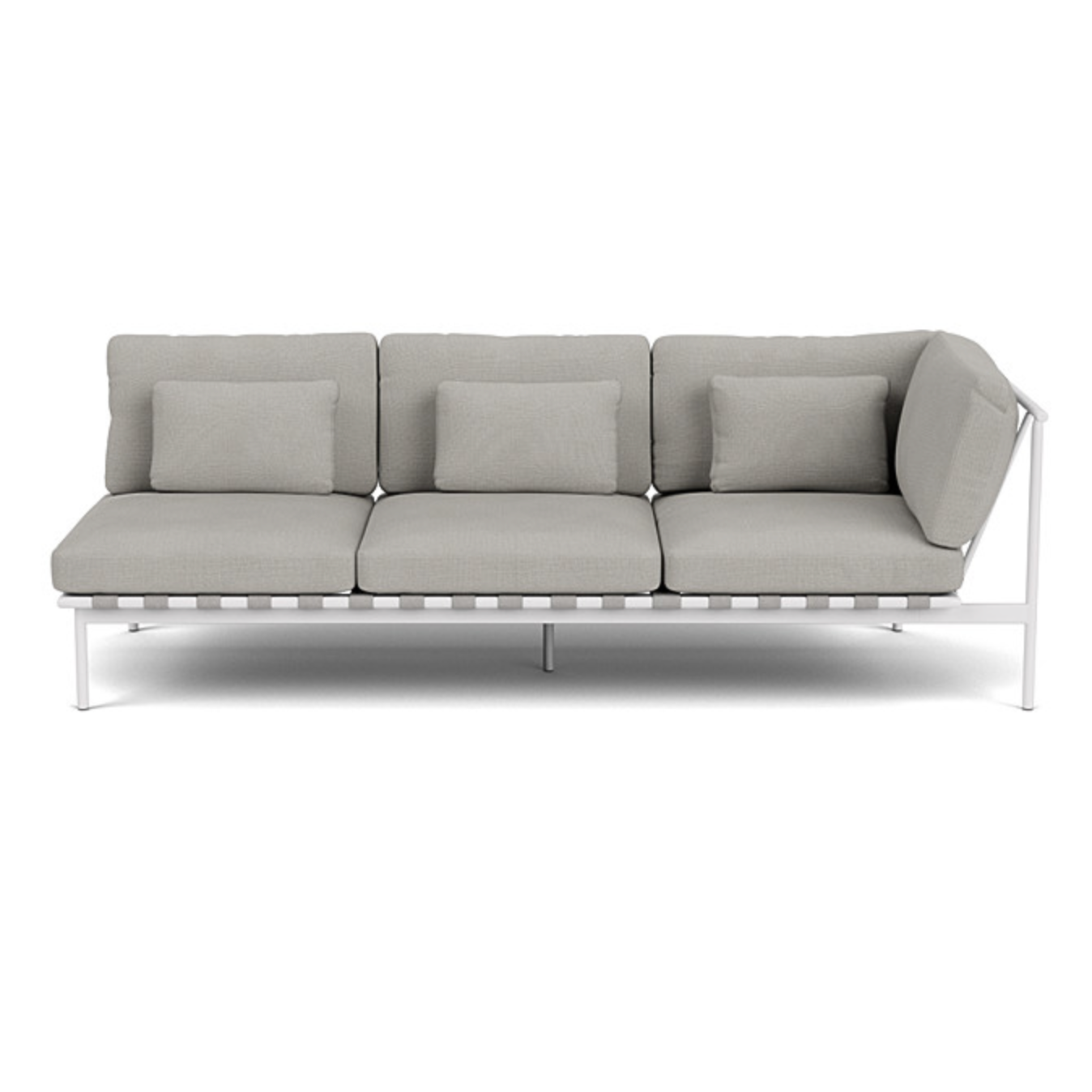 Barlow Tyrie I Around Deep Seating Dreisitzer mit Armlehne rechts