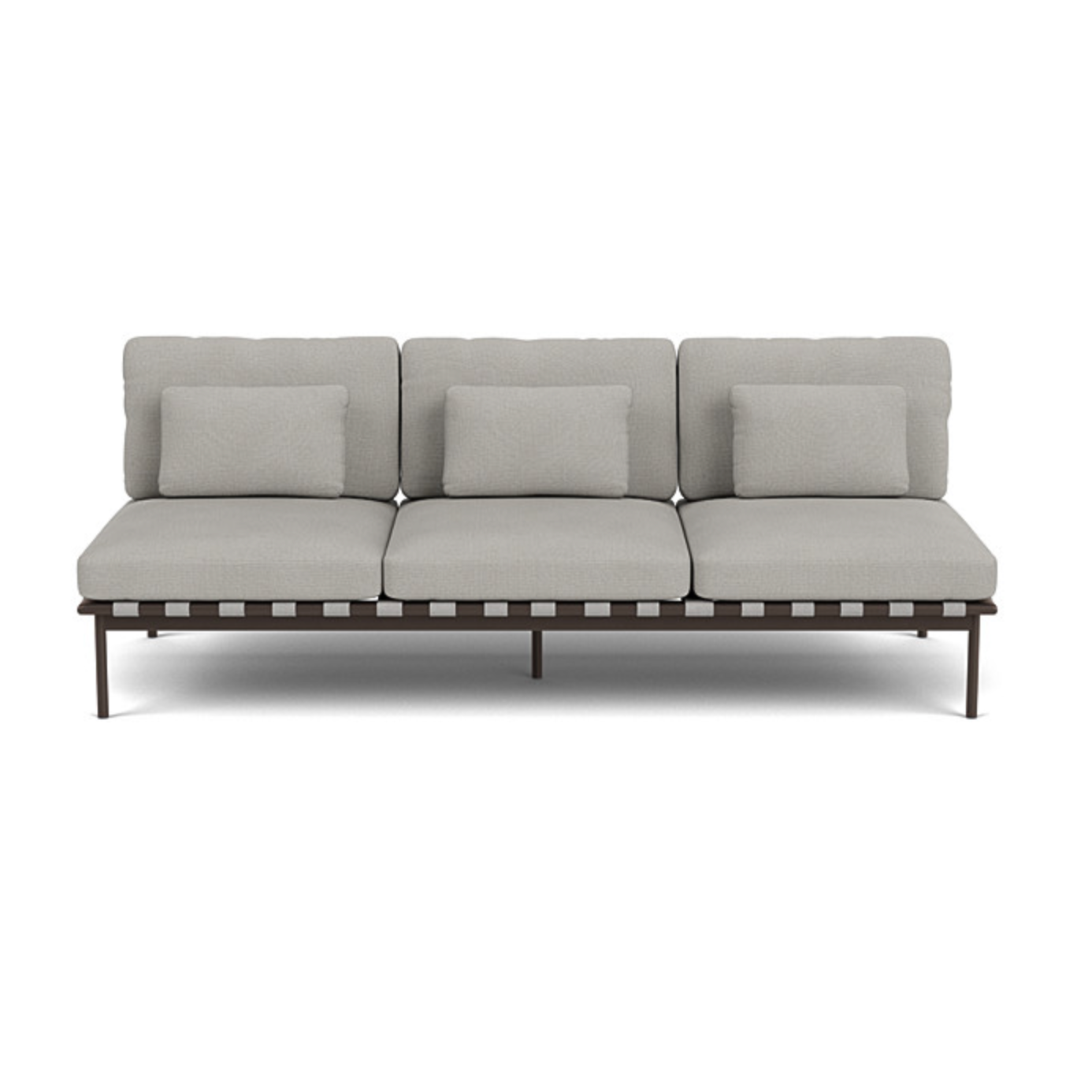 Barlow Tyrie I Around Deep Seating Dreisitzer ohne Armlehnen