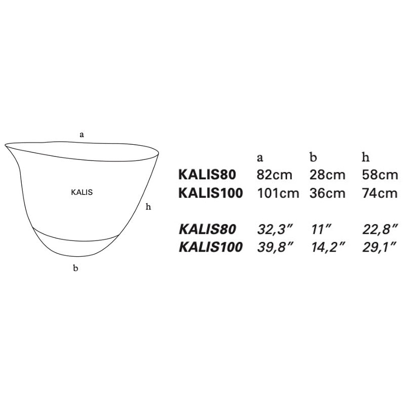 Atelier Vierkant KALIS Pflanzgefäß