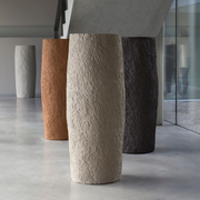 Atelier-Vierkant-MLS-Pflanzsaeule-128cm-anthrazit-handgefertigt-Belgien-95kg-Statik