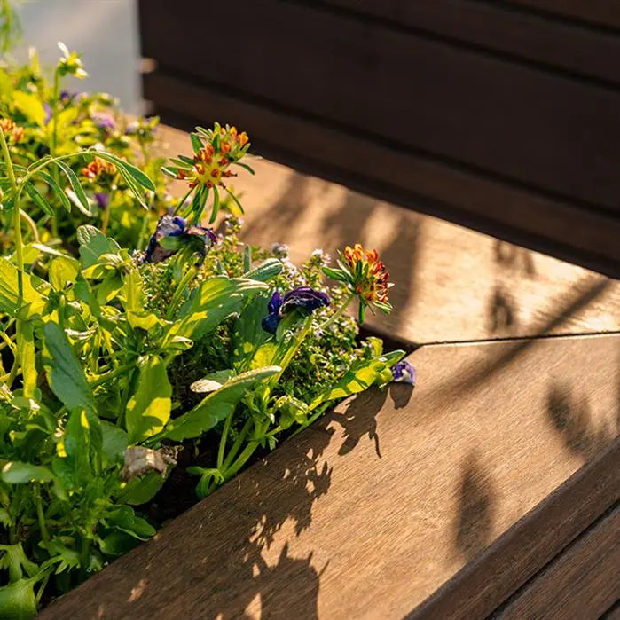 Adezz I Bandu aus Bambus quadratisch