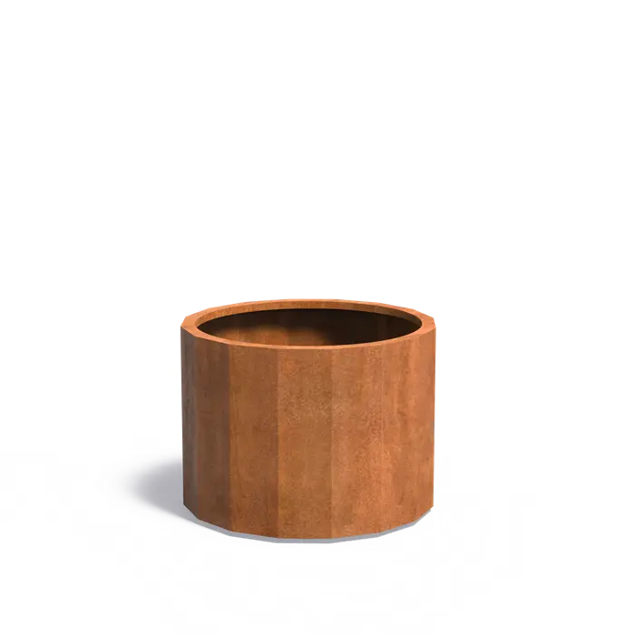 Die natürliche Rostentwicklung auf dem Pflanzgefäß BOXER dauert etwa 4-5 Monate, was ihm einen einzigartigen, rustikalen Charme verleiht. Mit unserem Rostbeschleuniger können Sie diesen Prozess sogar noch schneller genießen. Verleihen Sie Ihrem Garten eine individuelle Note!