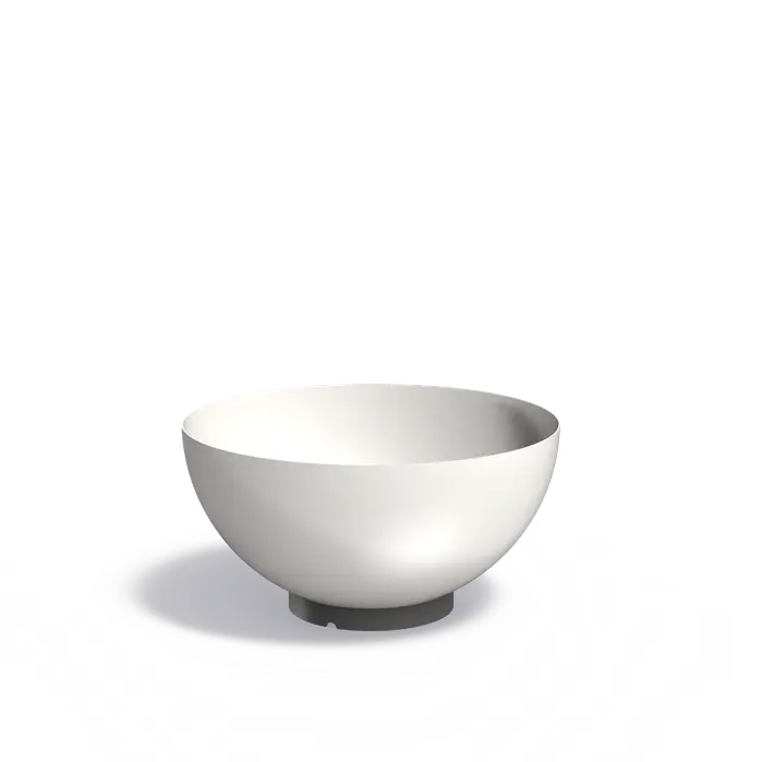 Adezz I Bocca Pflanzgefäß aus beschichtetem Stahl