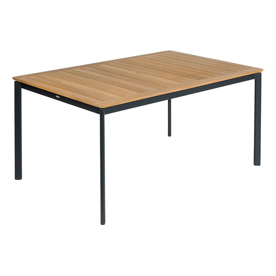 Barlow Tyrie I Around Aluminium Esstisch 154 cm, rechteckig