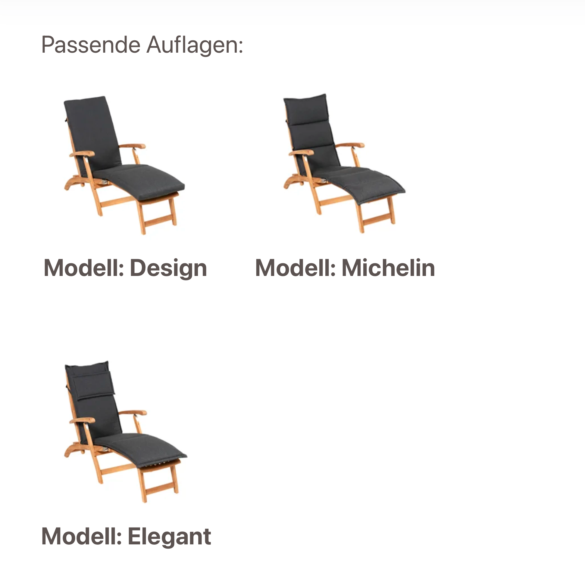 Traditional Teak I Alexandra Deckchair