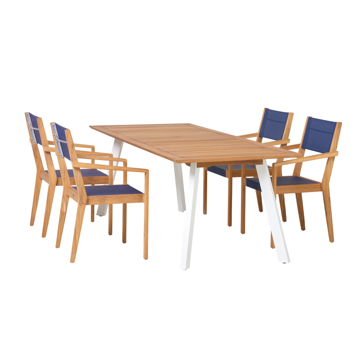 Traditional Teak I Luna Esstisch 217 cm, rechteckig