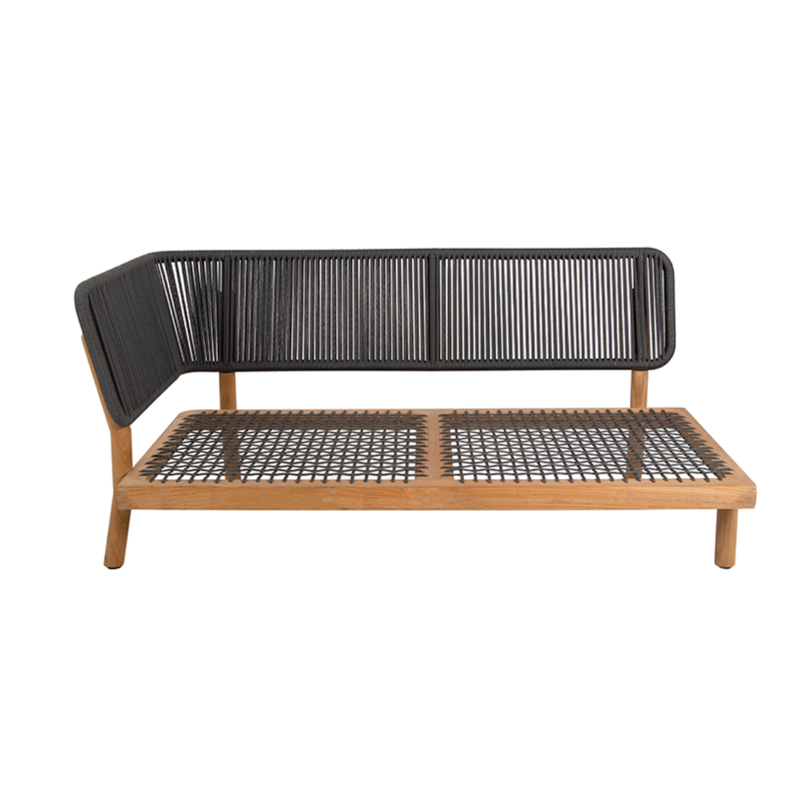 Traditional Teak I Marcella Abschlusssofa rechts