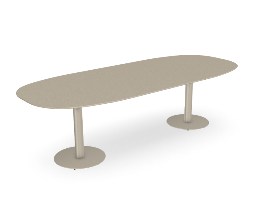 Tribu I T-Table ovaler niedriger Esstisch 240 cm