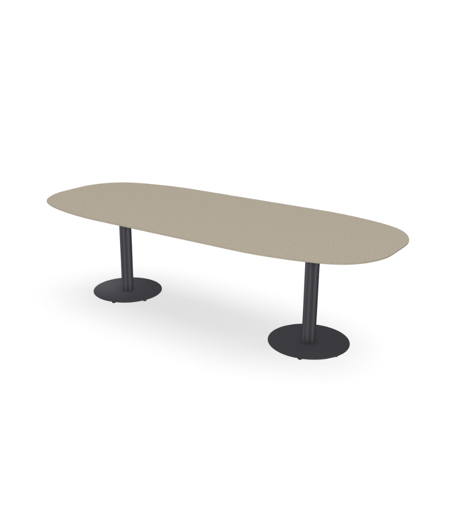 Tribu I T-Table ovaler niedriger Esstisch 240 cm