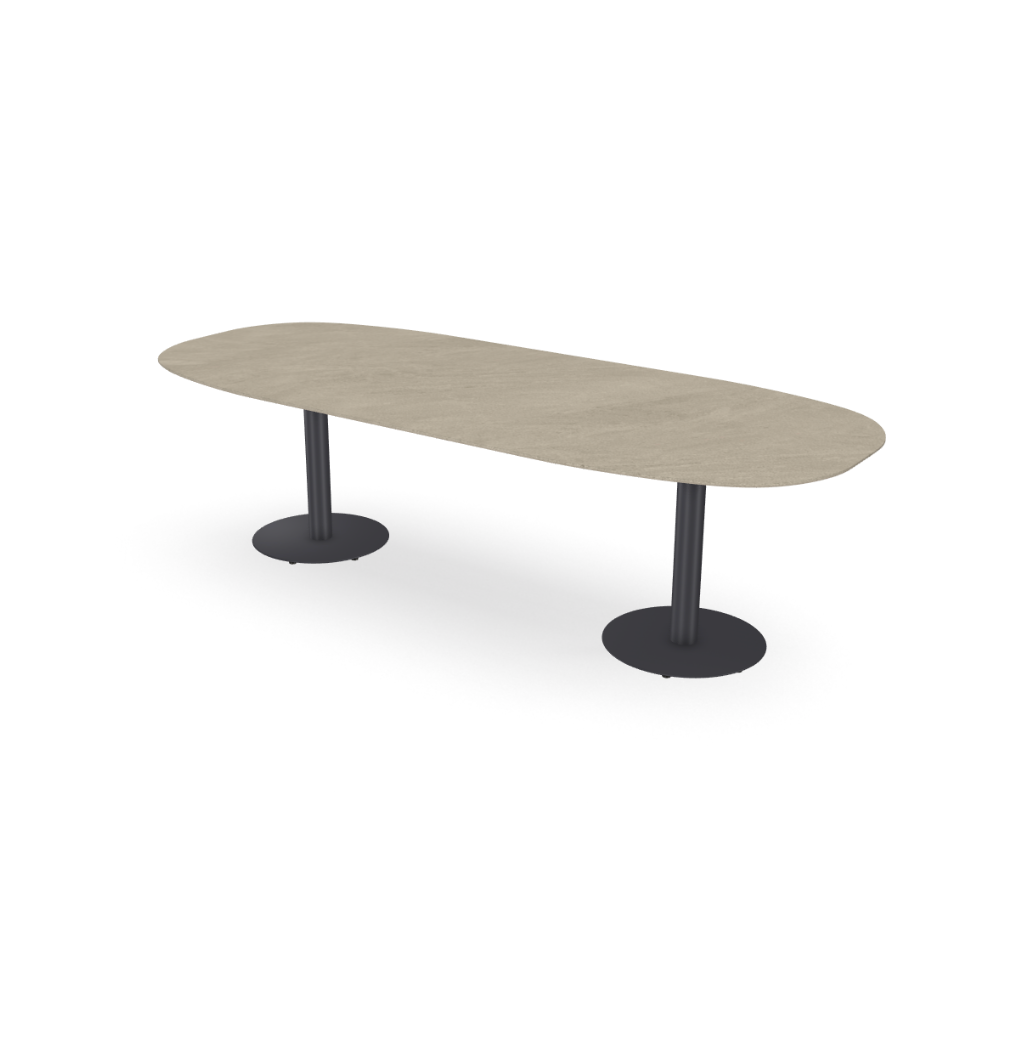 Tribu I T-Table ovaler niedriger Esstisch 240 cm