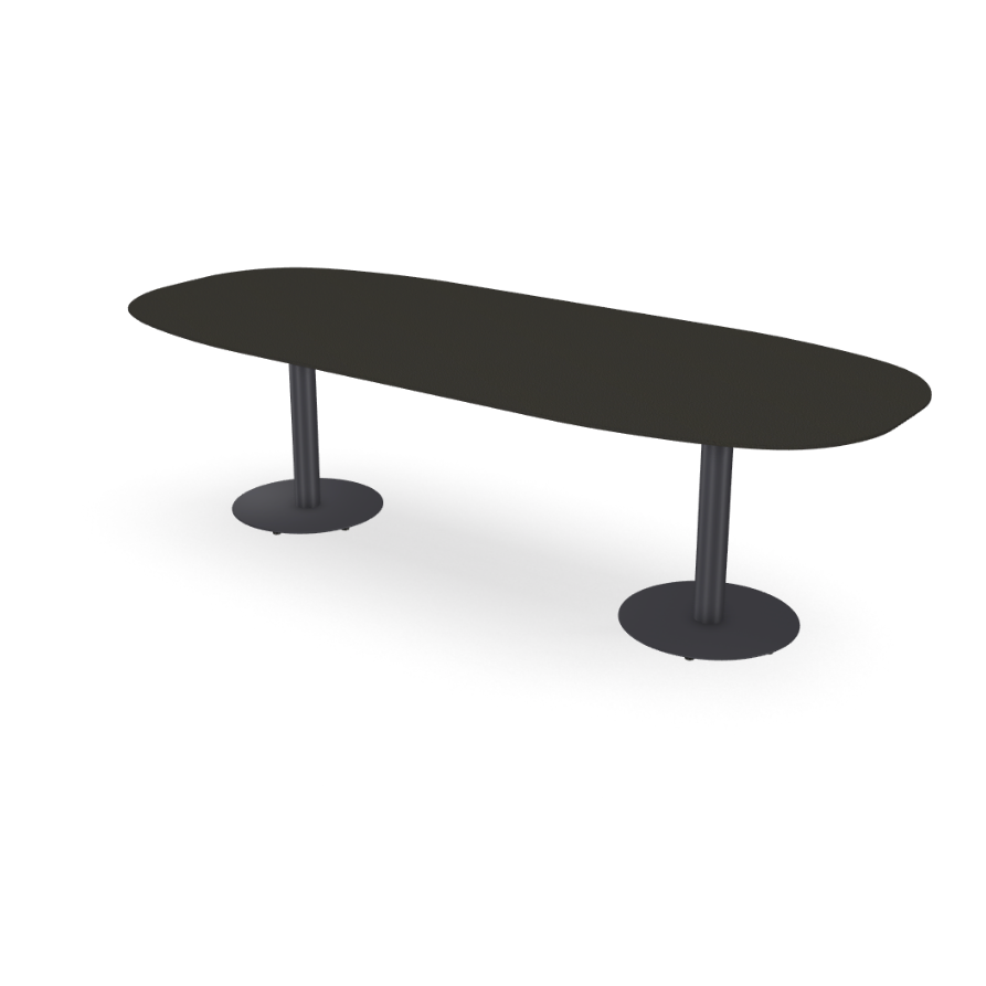 Tribù T-TABLE oval low dining table 240 cm