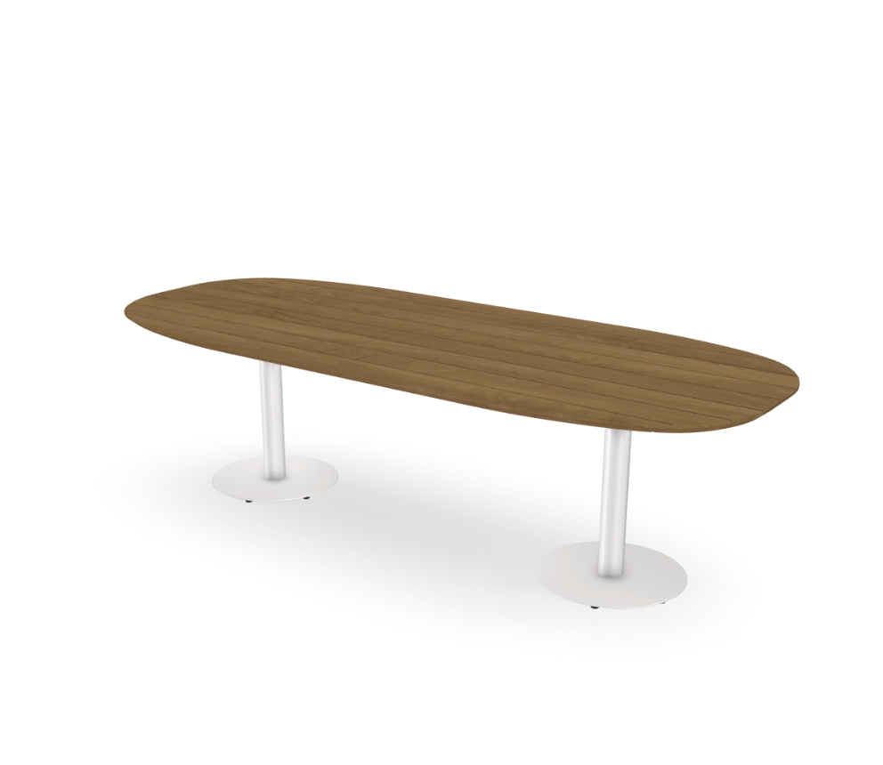 Tribu I T-Table ovaler niedriger Esstisch 240 cm