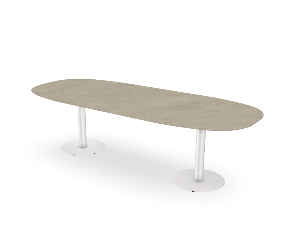 Tribu I T-Table ovaler niedriger Esstisch 240 cm