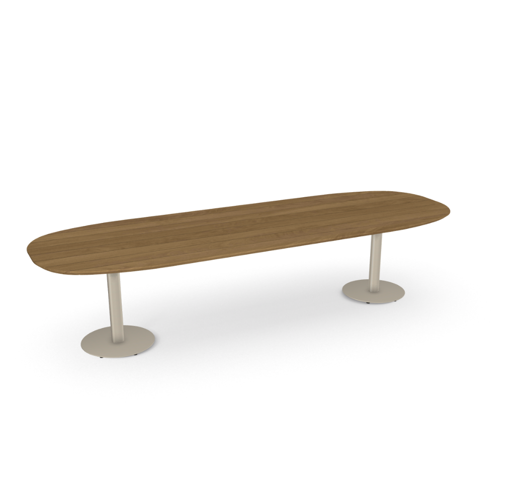 Tribu I T-Table niedriger Esstisch 298 cm, oval