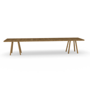 Tribu I Vis a Vis dining table 400 cm, rectangular