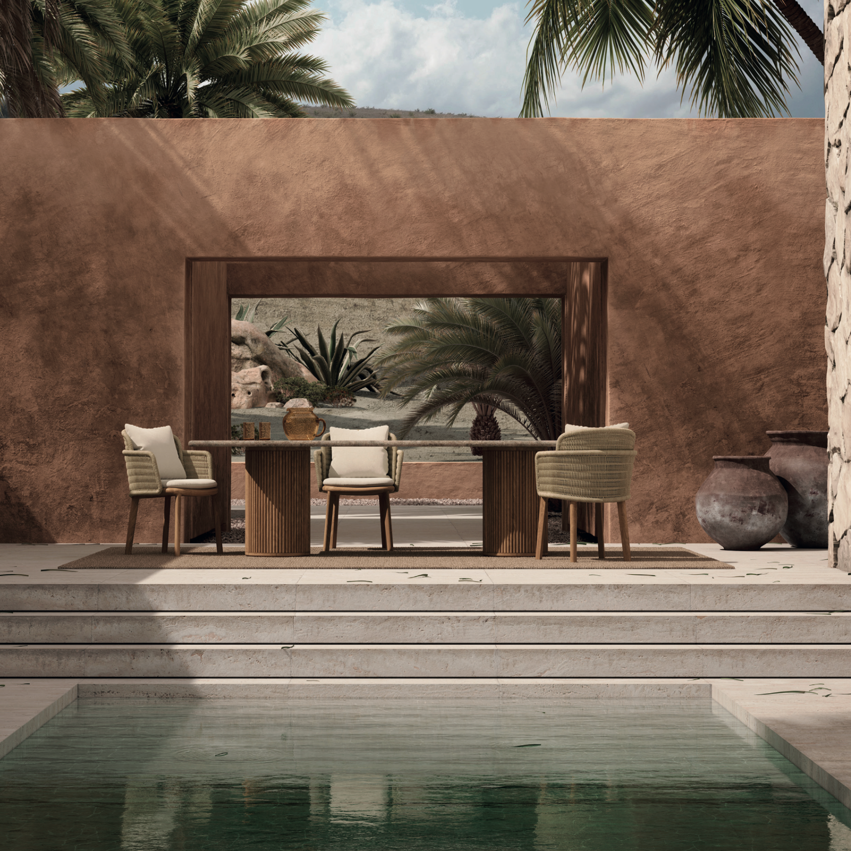 Tribu I Otto Esstisch 320 cm, rechteckig