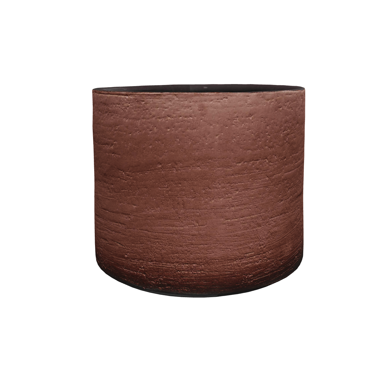 Havanna Serie in mehreren Größen auf Hotelrooftop, runde Tonformen, elegante Gartengestaltung
