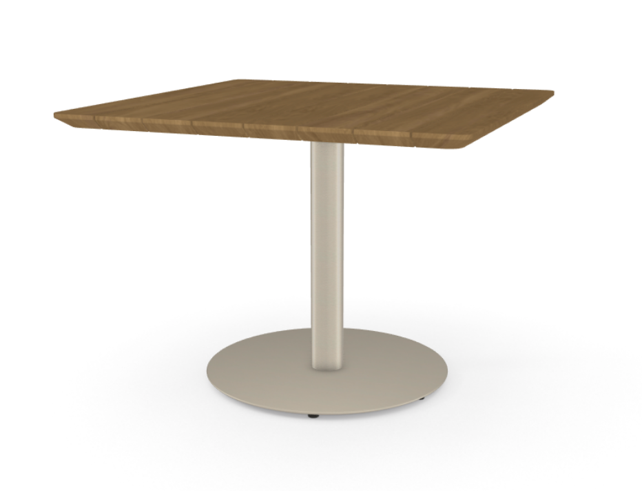 Tribu I T-Table niedriger Esstisch 90 cm, quadratisch