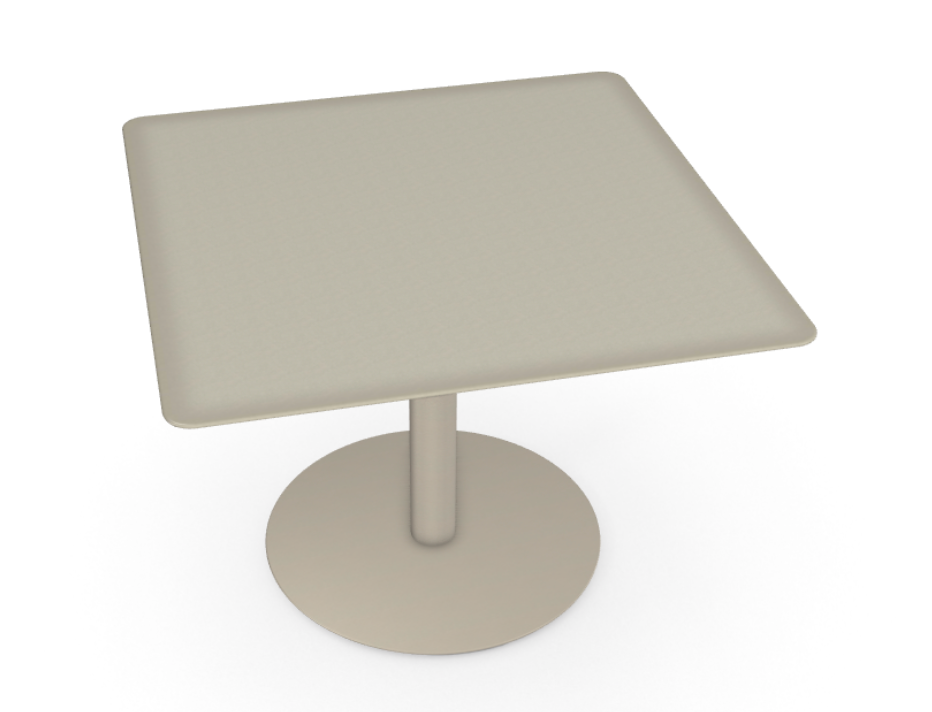 Tribu I T-Table niedriger Esstisch 90 cm, quadratisch