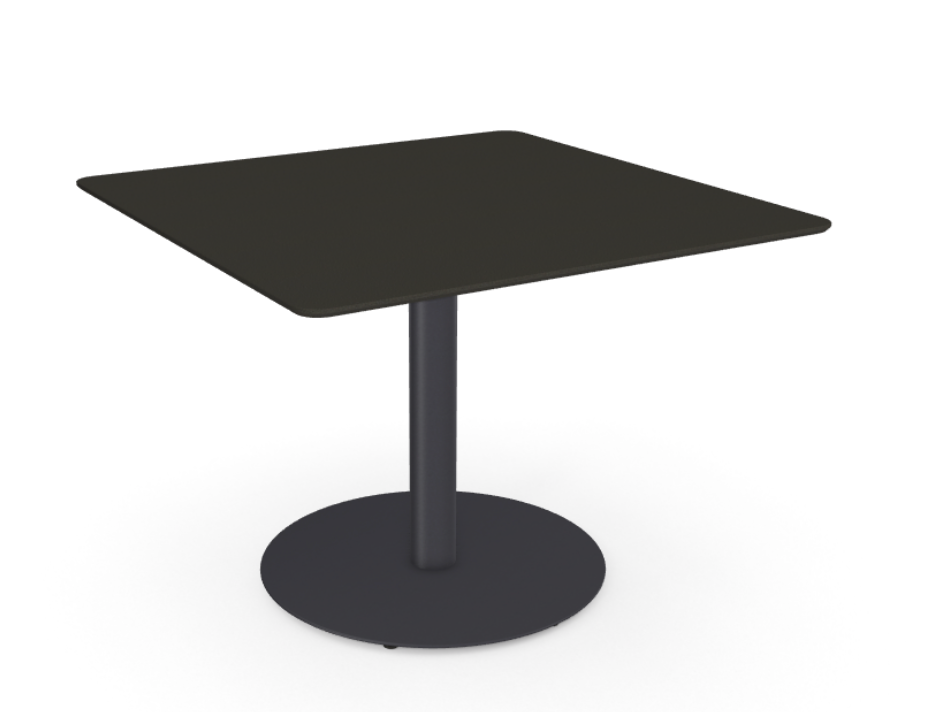 Tribu I T-Table niedriger Esstisch 90 cm, quadratisch