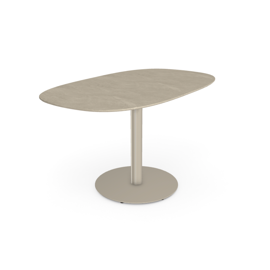 Tribu I T-Table dining table 136 cm, oval