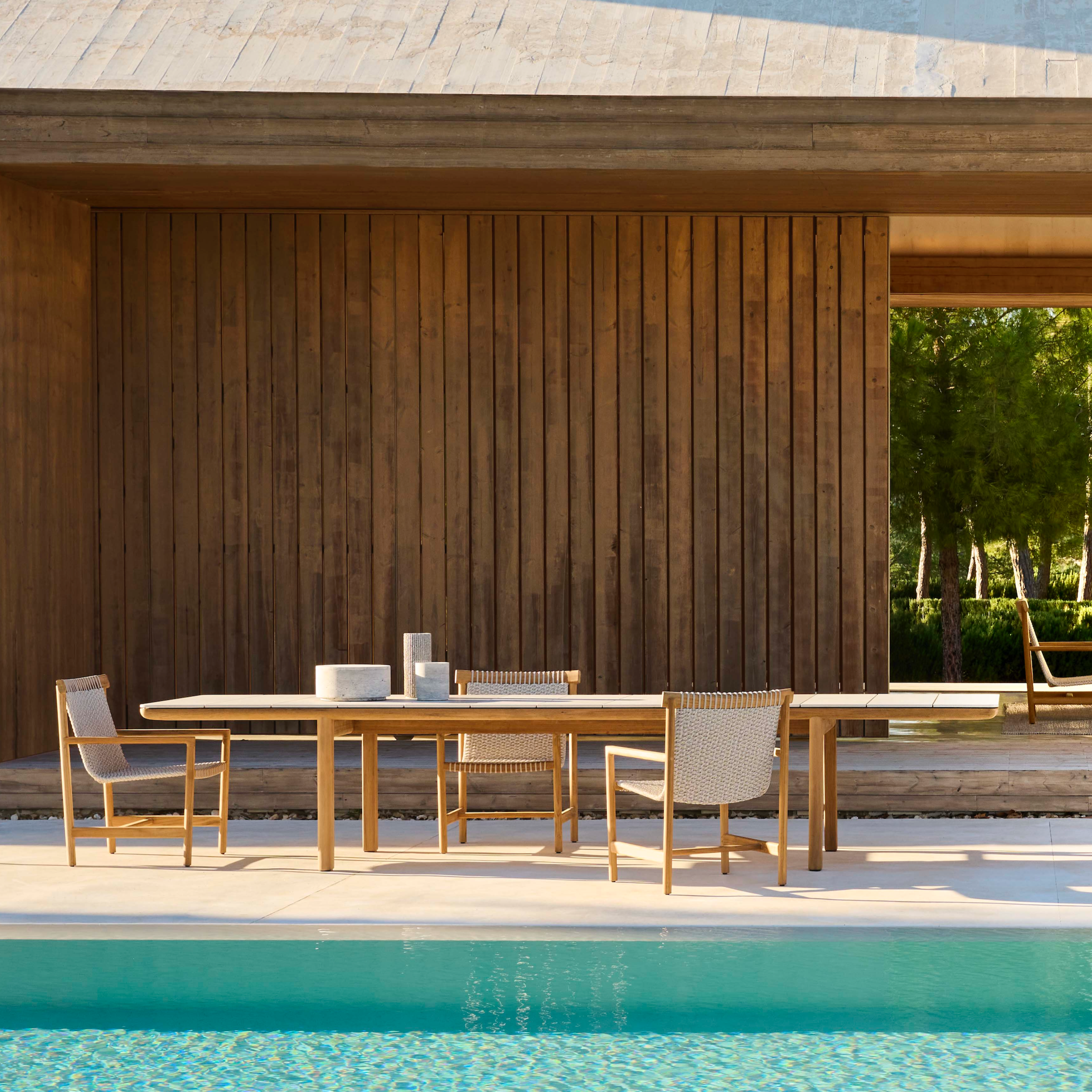 Tribu I Amanu dining table 350 cm, rectangular