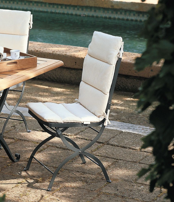 Aurora folding chair without armrests