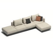 Todus I Dongo modulares Eck-Loungesofa 362/184 cm