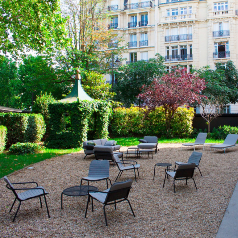 Todus I Starling Loungestuhl stapelbar