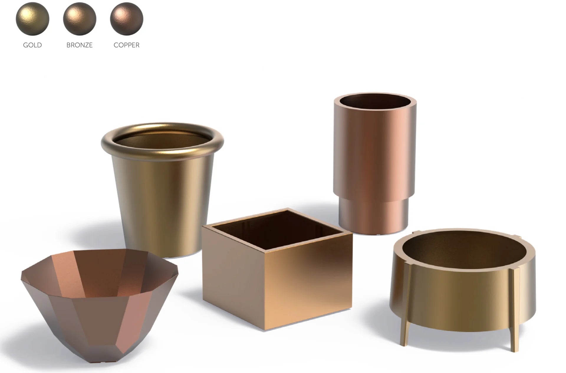 Adezz I Circum aus Aluminium Metallic Collection