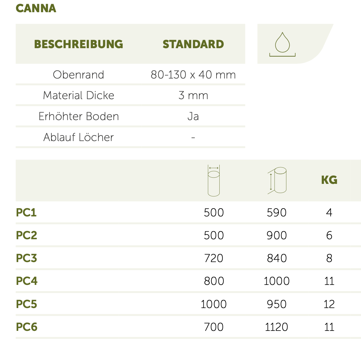 Adezz I Canna aus Fiberglas