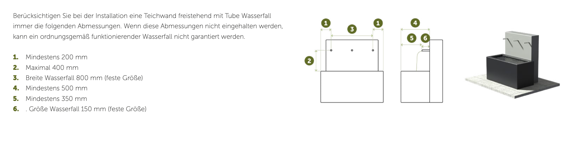 Adezz I Teichwand freistehend aus Cortenstahl