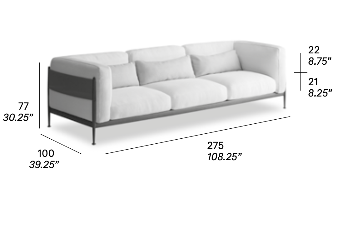 expormim I Obi Sofa 275 cm