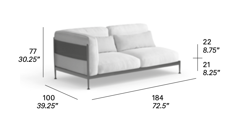 expormim I Obi Abschlusssofa links