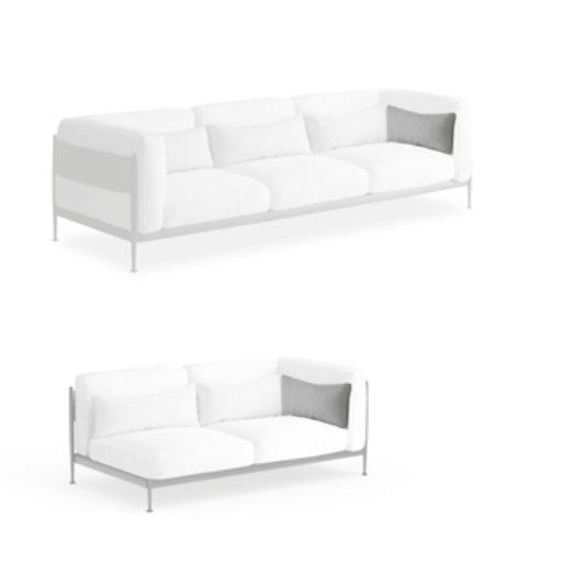 expormim I Obi Dekokissen für Ecksitzgruppe