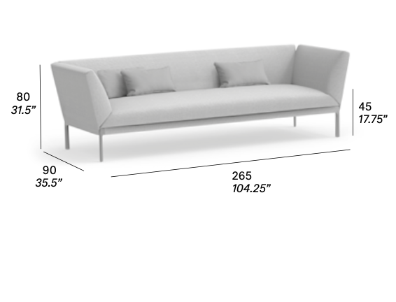 expormim I Livit Sofa 265 cm
