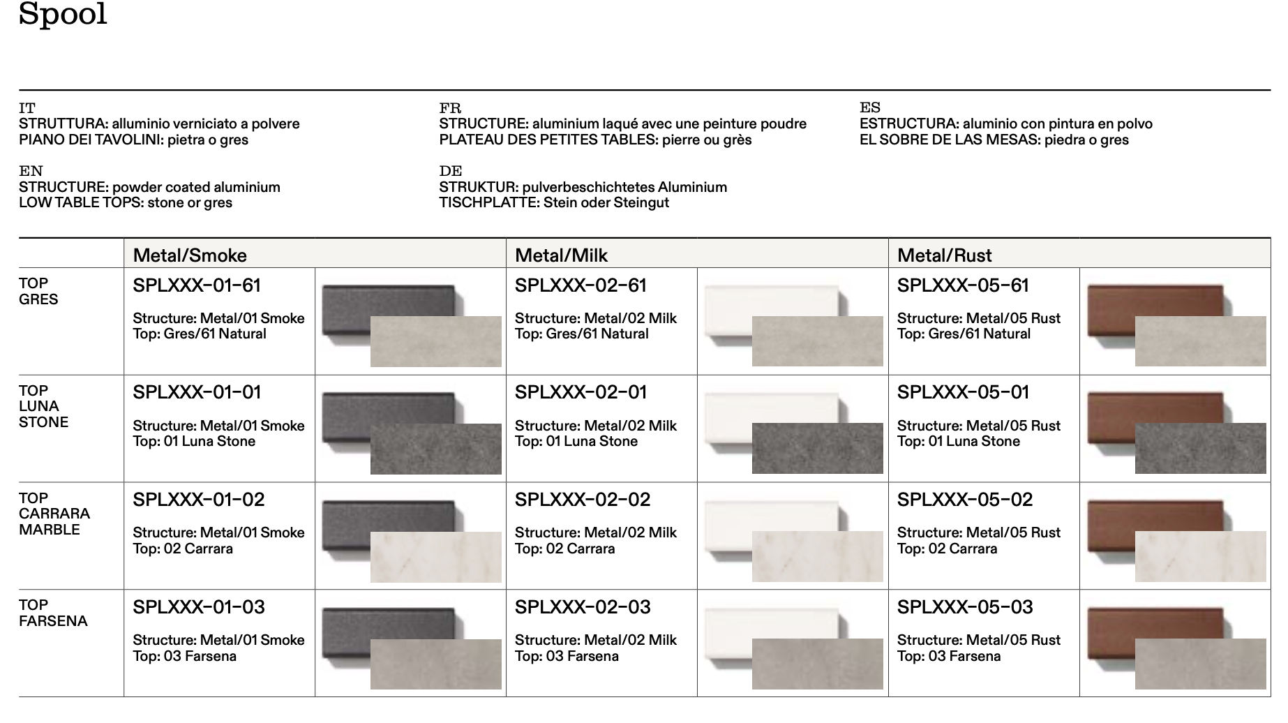 Roda I Spool Coffee Table 80 cm, quadratisch