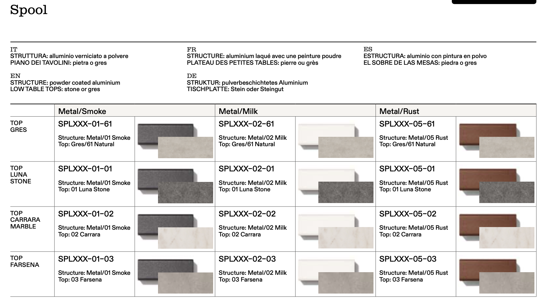 Roda I Spool Coffee Table 120 cm, rechteckig