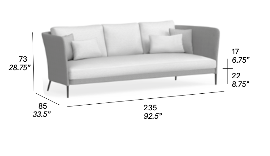 expormim | Käbu Sofa 235 cm