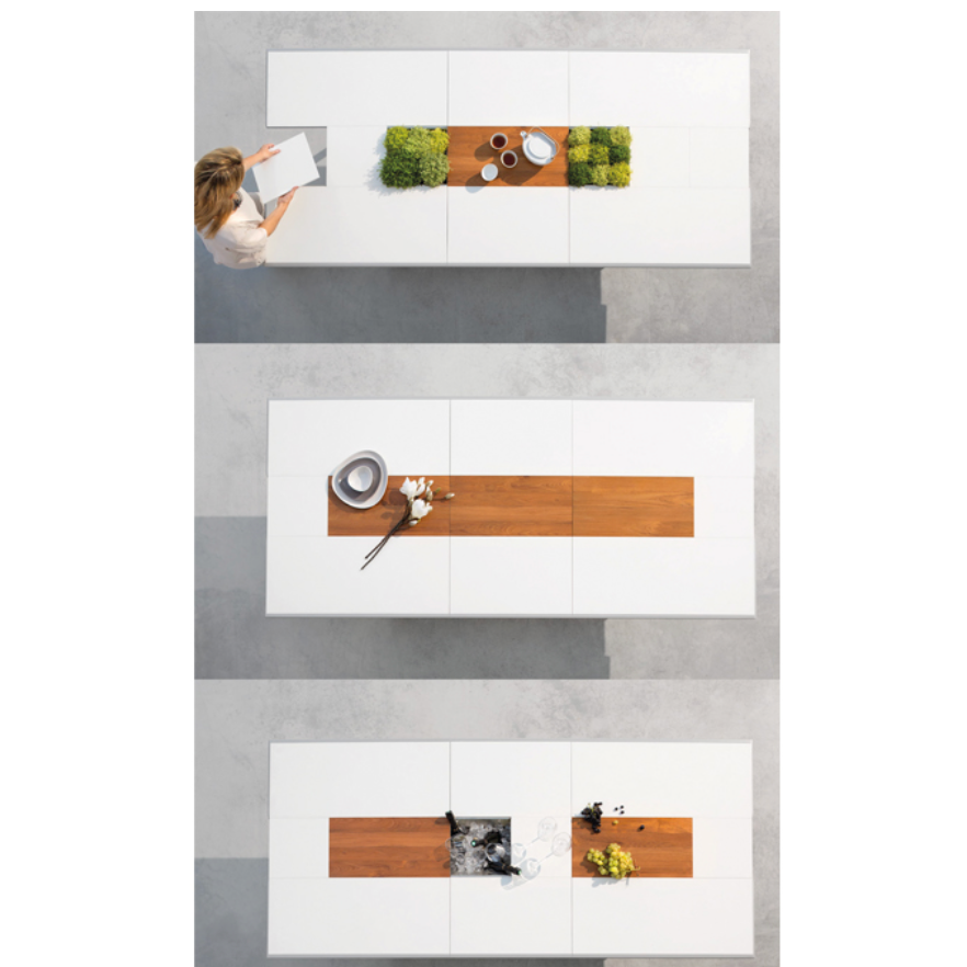 Ego Paris I Extrados table runner elements