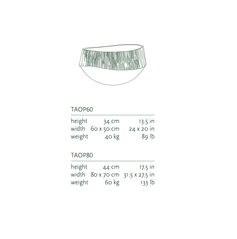 Domani - Atlantis - Blumengefäß