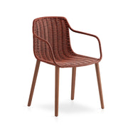 expormim I Lapala Armlehnenstuhl mit Holzbeinen