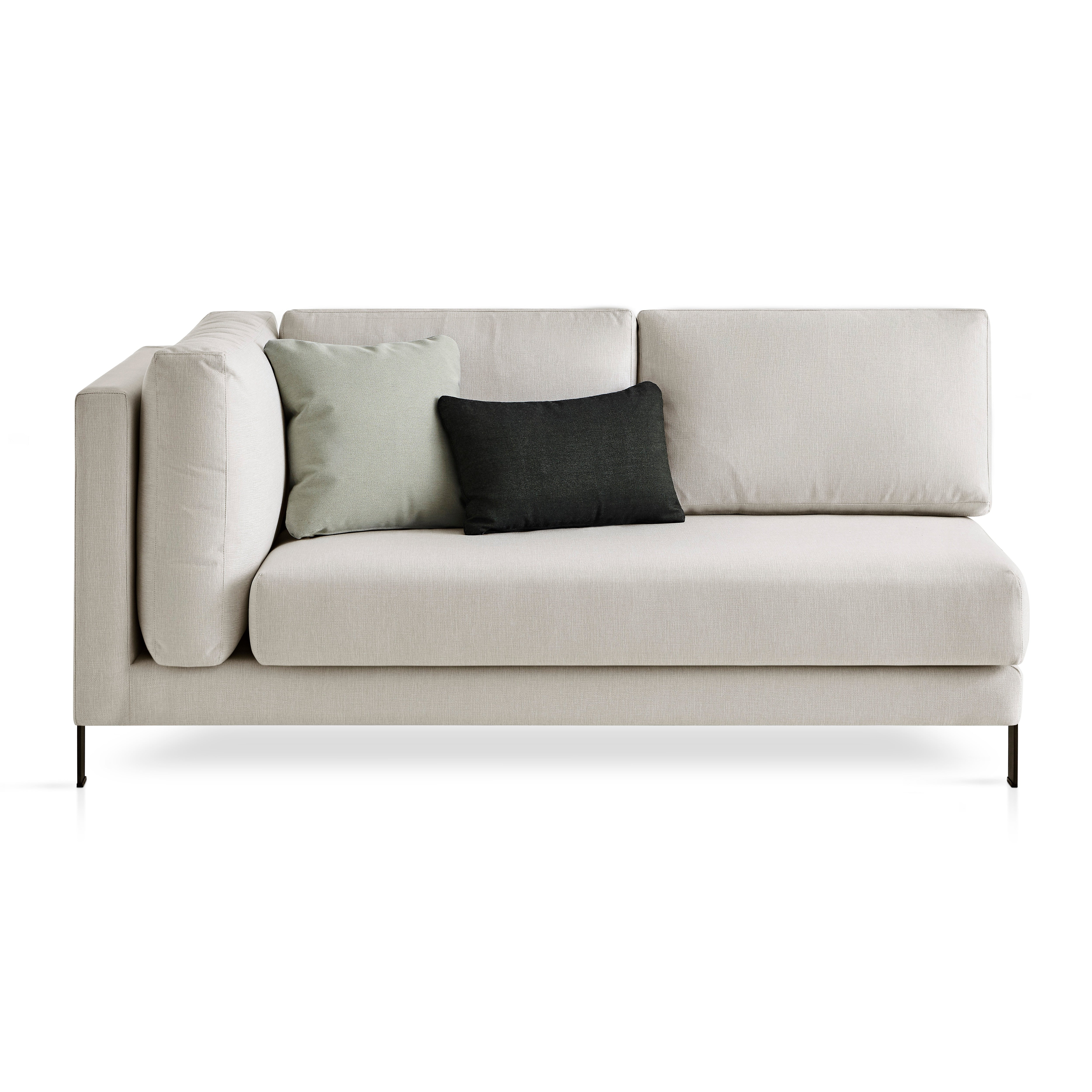 expormim I Slim Abschlusssofa mit Armlehne links