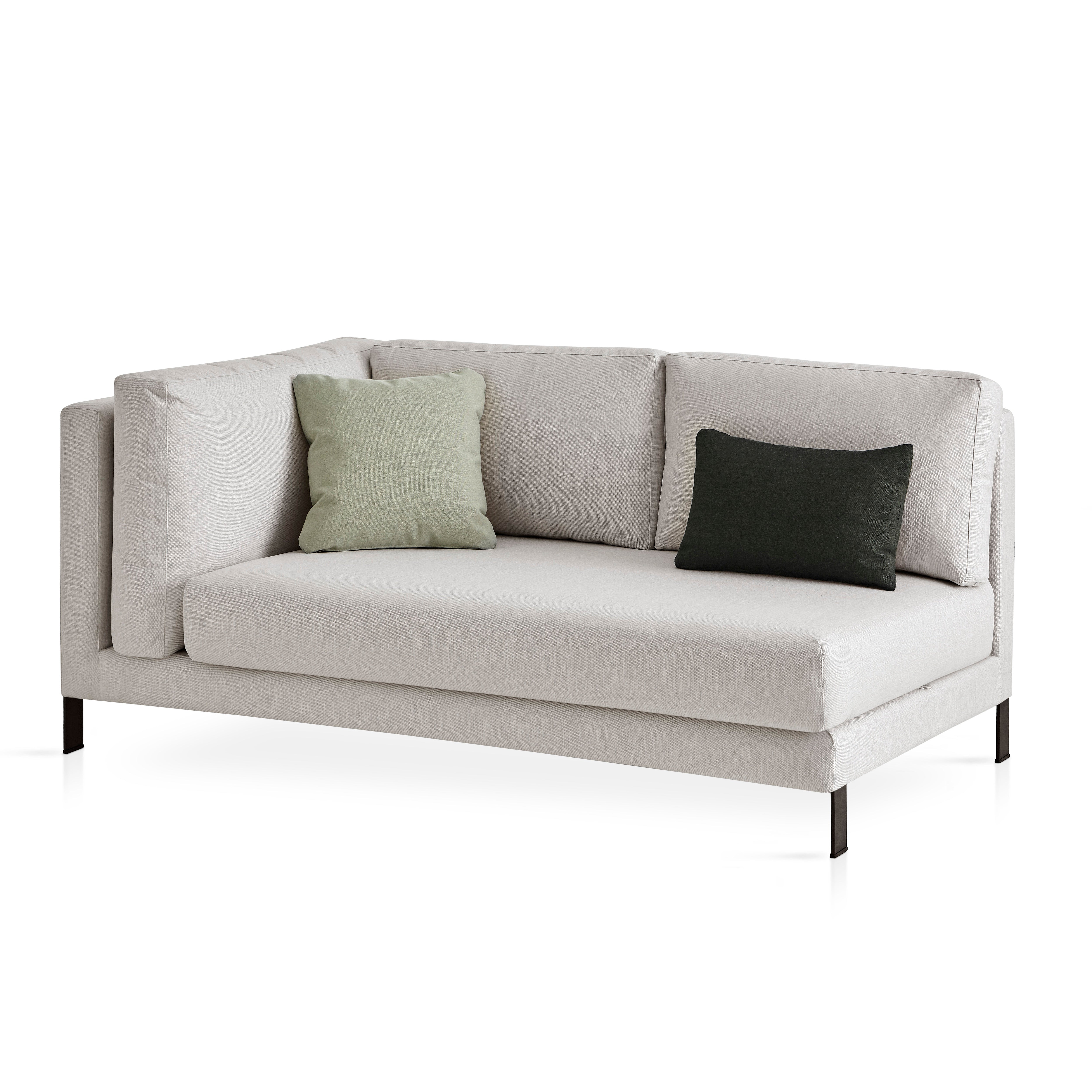 expormim I Slim Abschlusssofa mit Armlehne links