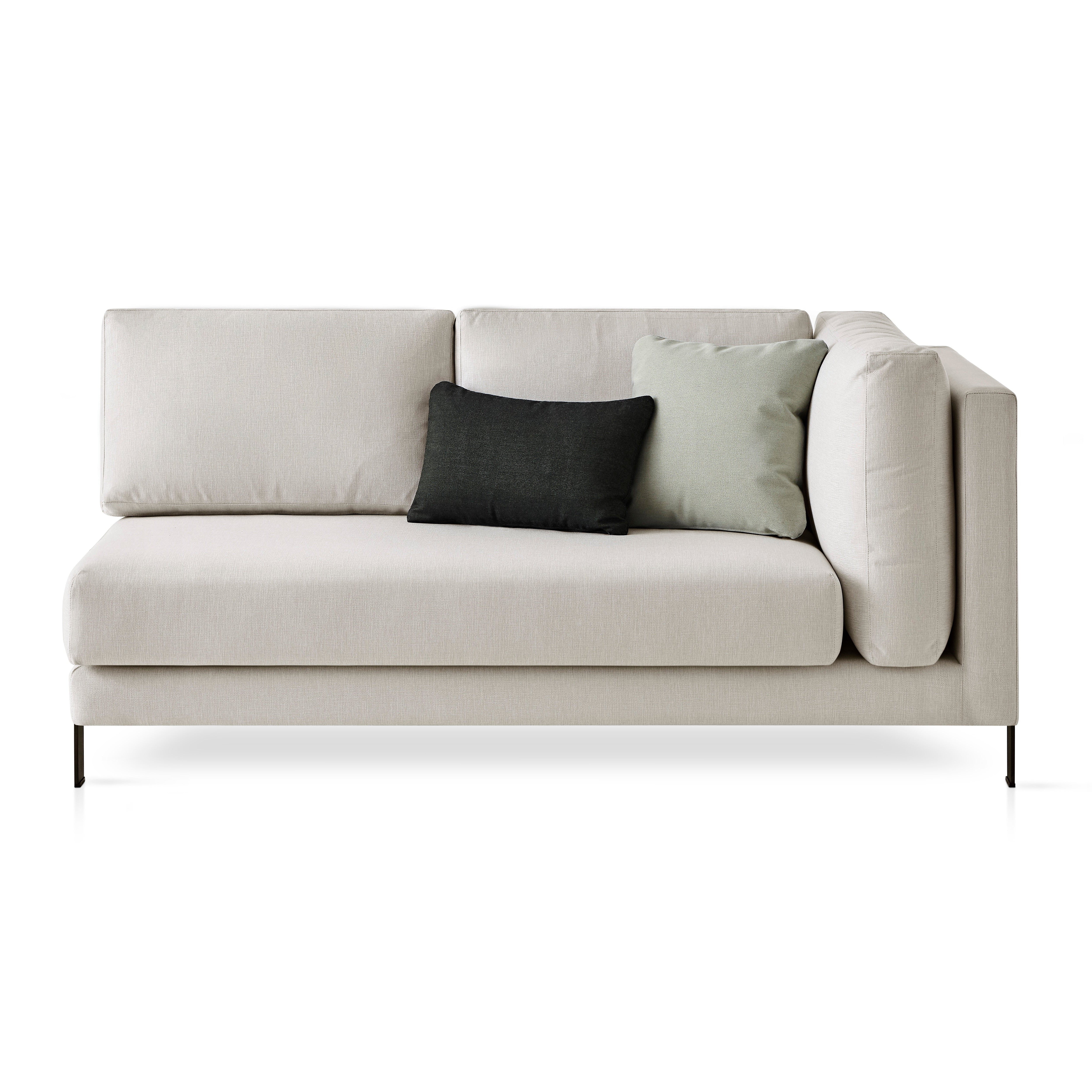 expormim I Slim Abschlusssofa mit Armlehne rechts