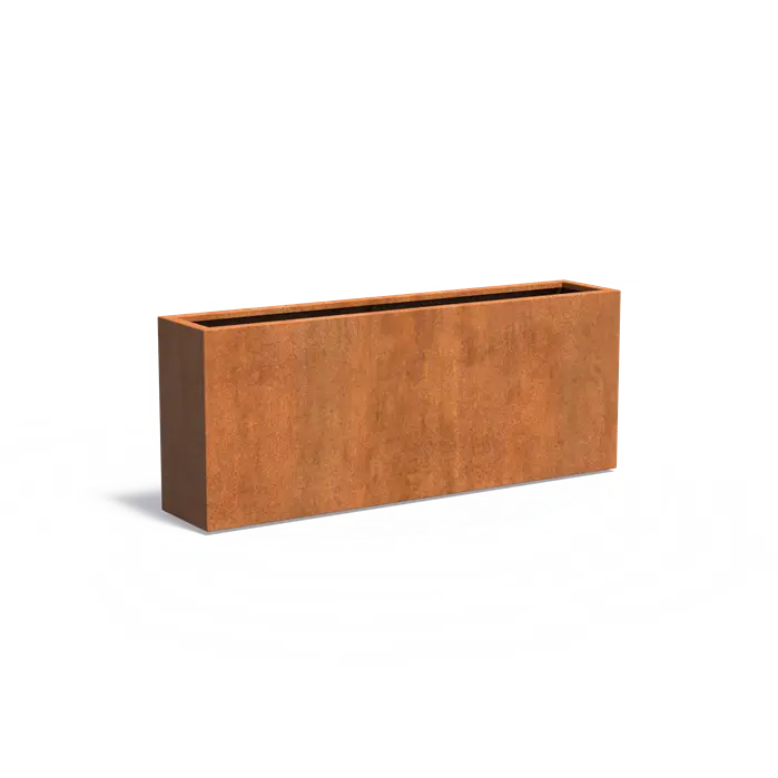 Adezz Carrez rectangular made of Corten steel 