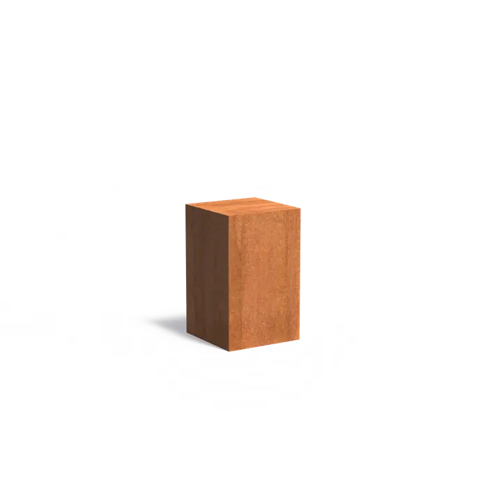 Adezz I Sockel aus Cortenstahl