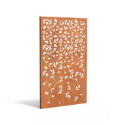 Die ADEZZ-Paneele aus Cortenstahl bieten eine wetterfeste, langlebige Lösung für Gärten.
