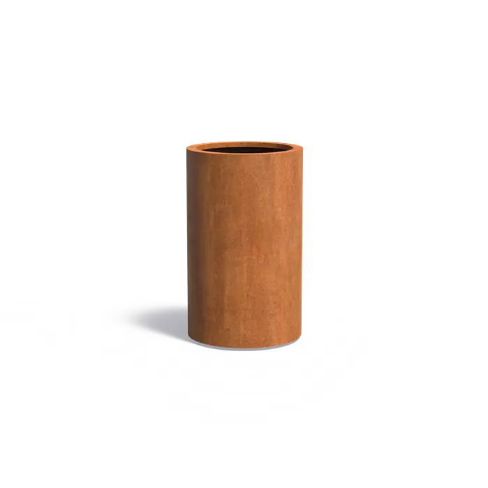 Adezz I Circum Pflanzgefäß aus Cortenstahl