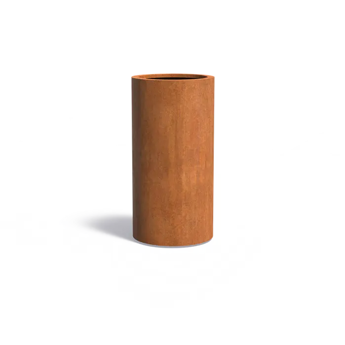 Adezz I Circum Pflanzgefäß aus Cortenstahl